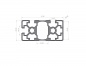 Preview: Aluminum profile 45x90 slot 10 Light B-type 3N90